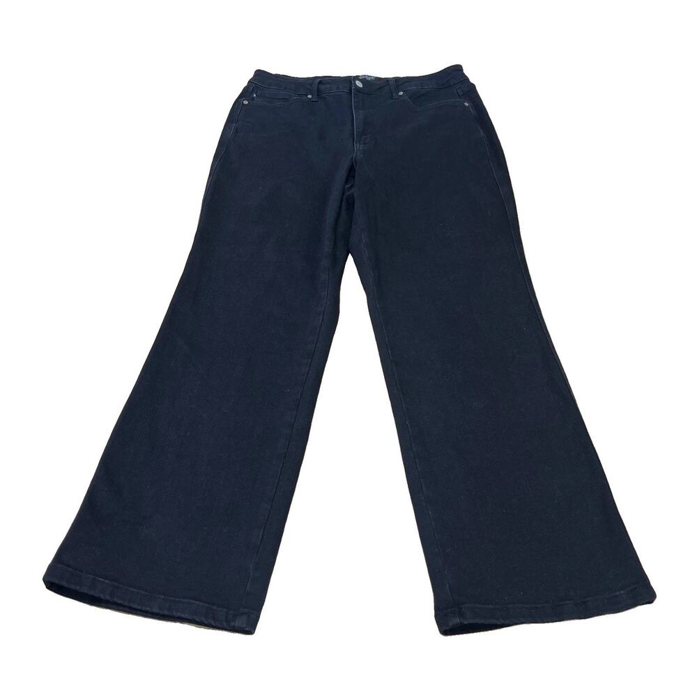 Judy Blue Straight Fit Jeans Womens 18W Black Stretch Comfort Classic Capsule